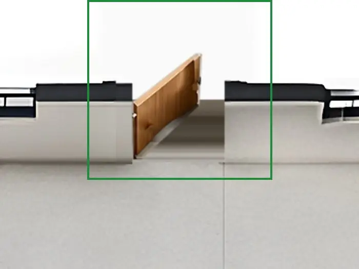 3D floor plan, the same spot fixed.