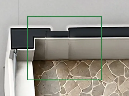 3D floor plan, the same spot fixed.