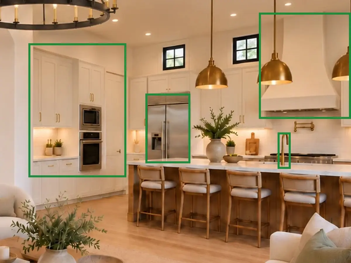 Great room overview, the same spot fixed.